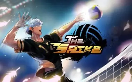 The Spike Mod APK Versi Terbaru 2023, Game Volley Android Terbaik Saat ini.