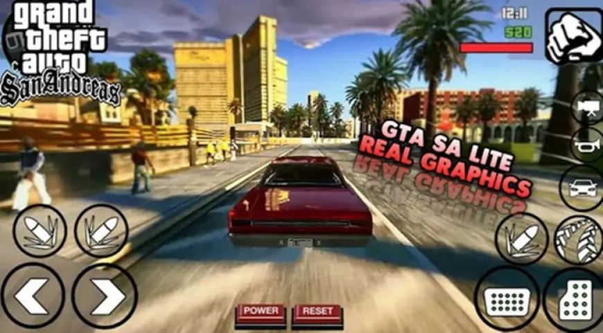 GTA SA Lite Mod Apk + OBB  Ukuran 200MB Bahasa Indonesia Versi Terbaru 2023